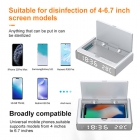 Wireless Charger - Newest private mould multifunctional Clock Disinfection Box with Wireless Charger LWS-6025